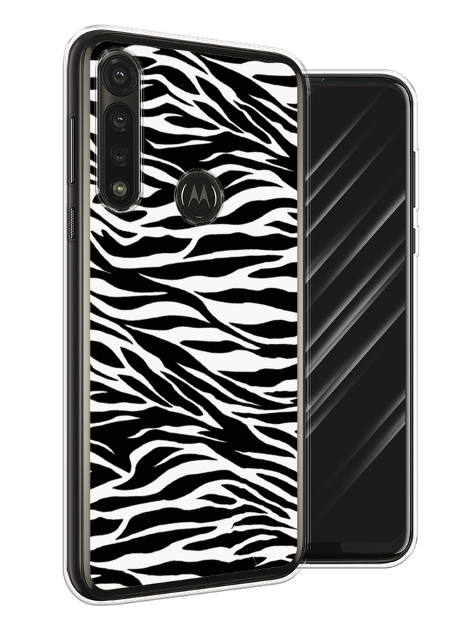 

Чехол Awog на Motorola Moto G Power 2020 "Принт зебра", Разноцветный, 242650-7