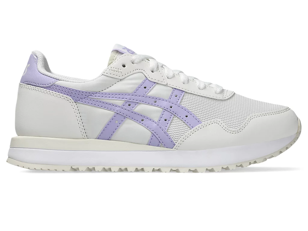 Кроссовки Asics мужские белые светло-фиолетовые размер 36 1202A400-106 15185₽