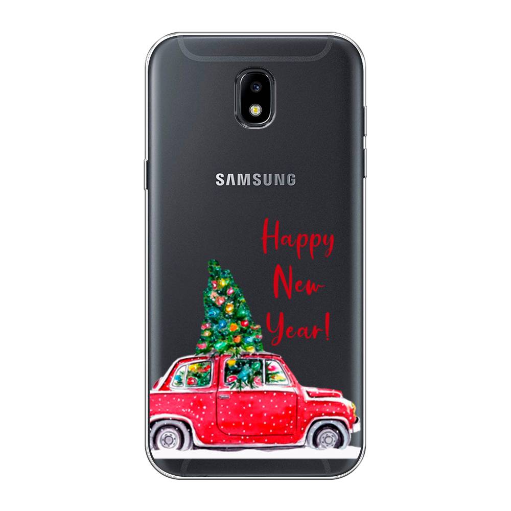 

Чехол на Samsung Galaxy J5 2017 "Happy New Year", Красный;зеленый, 22850-5