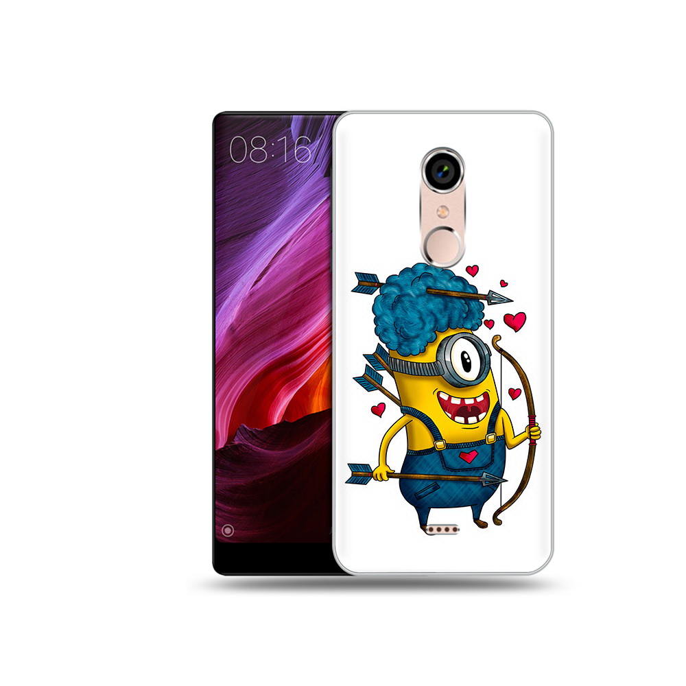 

Чехол MyPads Tocco для BQ 5050 Strike Миньон купидон, Прозрачный, Tocco