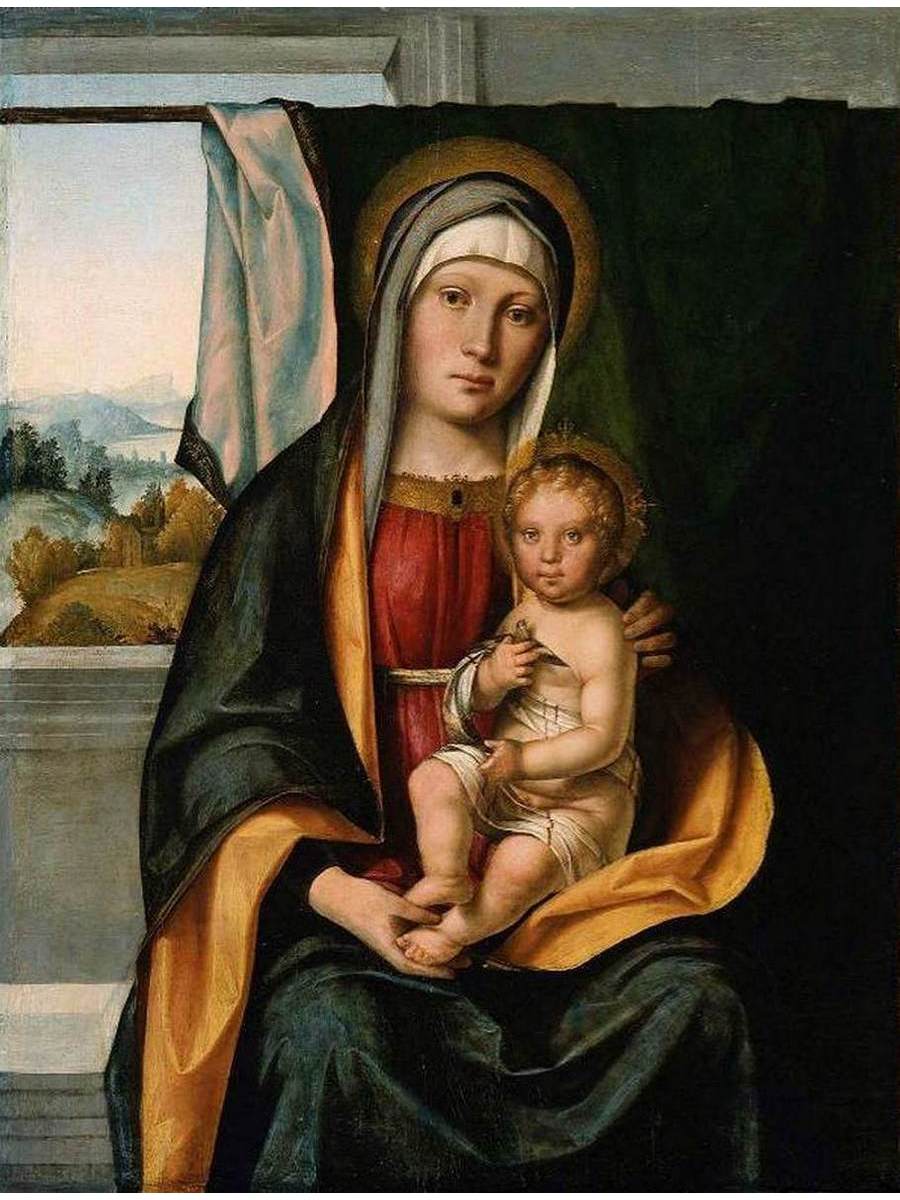 

Постер DRABS A3 Боккачино Боккачио Virgin and Child