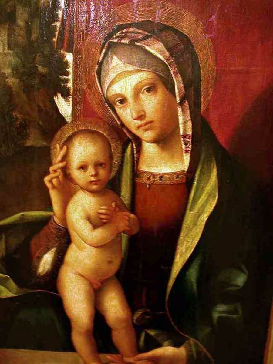 

Постер DRABS A3 Боккачино Боккачио Virgin and Child 1