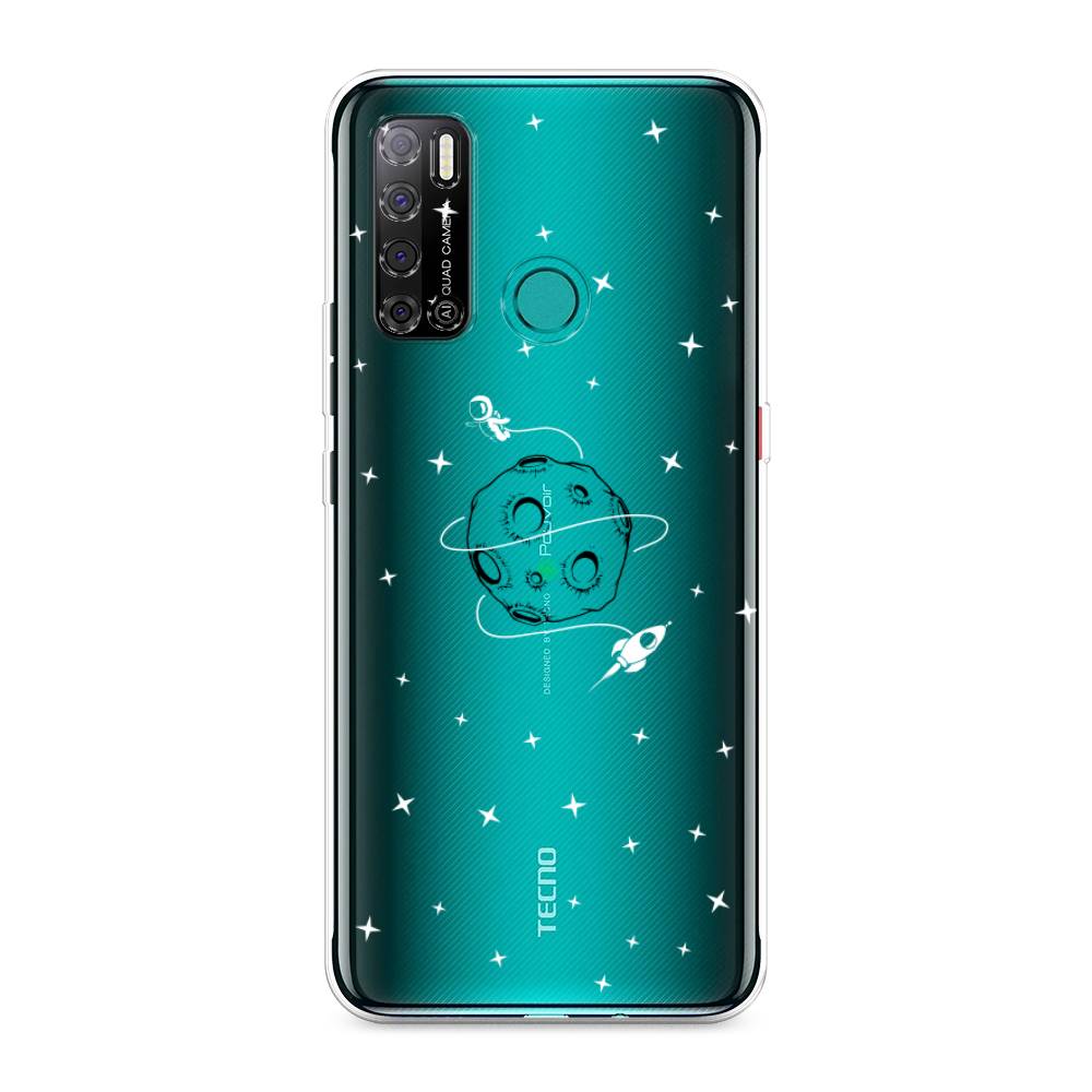 

Чехол на Tecno Pouvoir 4 "Полет вокруг луны", Белый;серый;черный, 300350-2