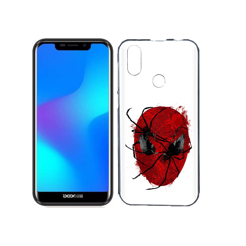 

Чехол MyPads Tocco для Doogee X70 человек паук, Прозрачный, Tocco