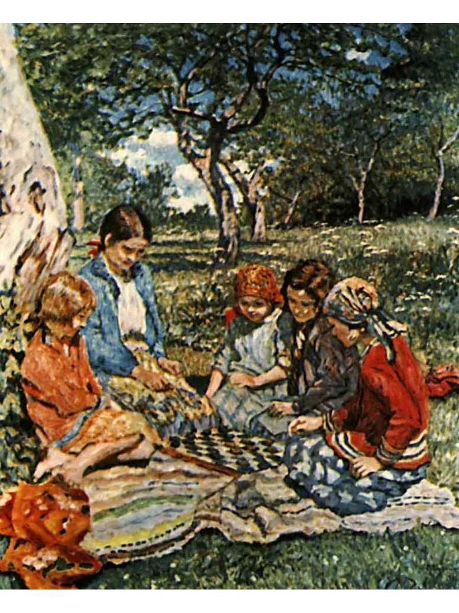 

Постер DRABS A3 Богданов-Бельский Николай Петрович Летний день