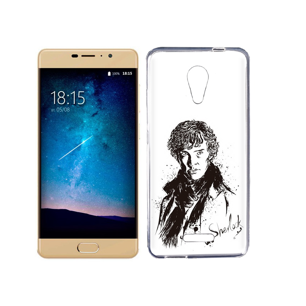 

Чехол MyPads Tocco для BQ 5201 Space шерлок холмс портрет, Прозрачный, Tocco