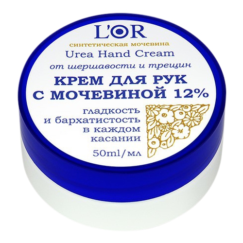 Крем для рук DNC L'Or Urea Hand Cream увлажняющий, с мочевиной 12%, 50 мл