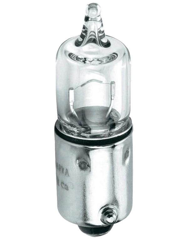

Галогенная лампа H6W 12V-6W (BAX9s) (карт.уп.1шт. 10шт. в обл.) 212800