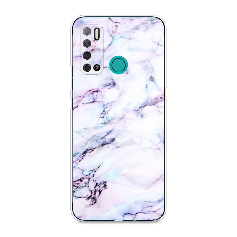 

Чехол на Tecno Pouvoir 4 "Радужный мрамор", Серый;фиолетовый, 300350-3