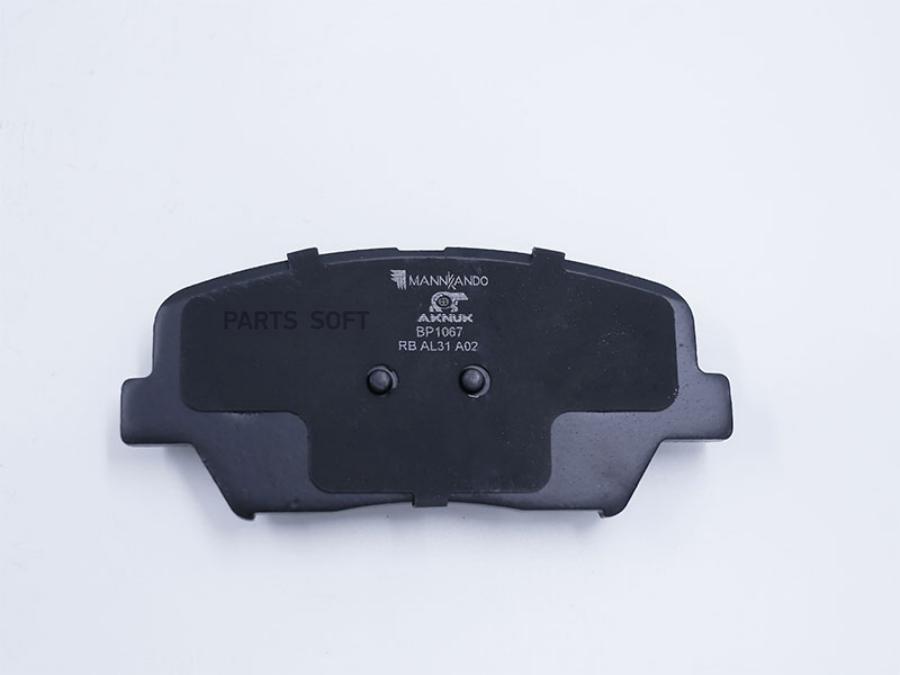 

Колодки тормозные AKNUK BP1067