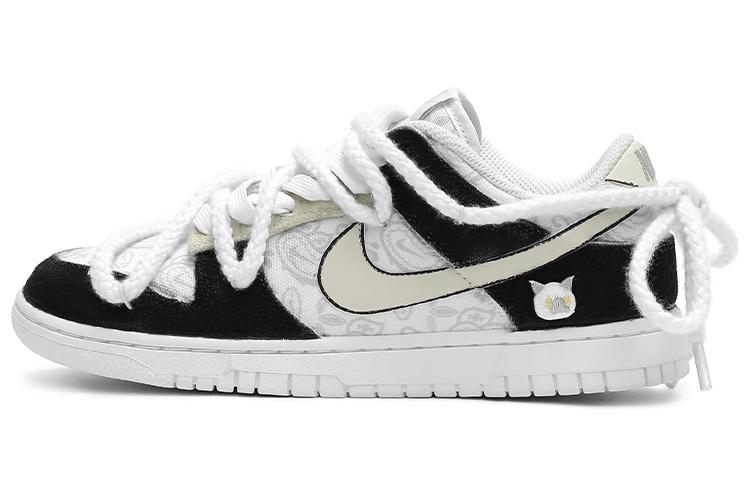 

Кеды унисекс Nike Dunk Low White Paisley белые 39 EU, Белый, Dunk Low White Paisley