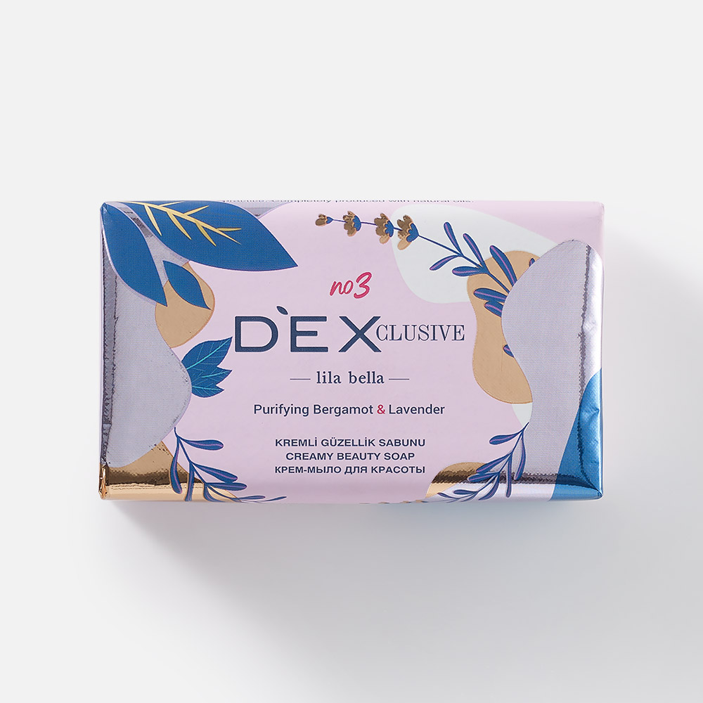 фото Туалетное мыло dex гигиеническое, лилия, 150 г dexx
