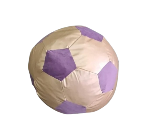 фото Кресло-мешок футбольный мяч gordvell фиолетово-золотой