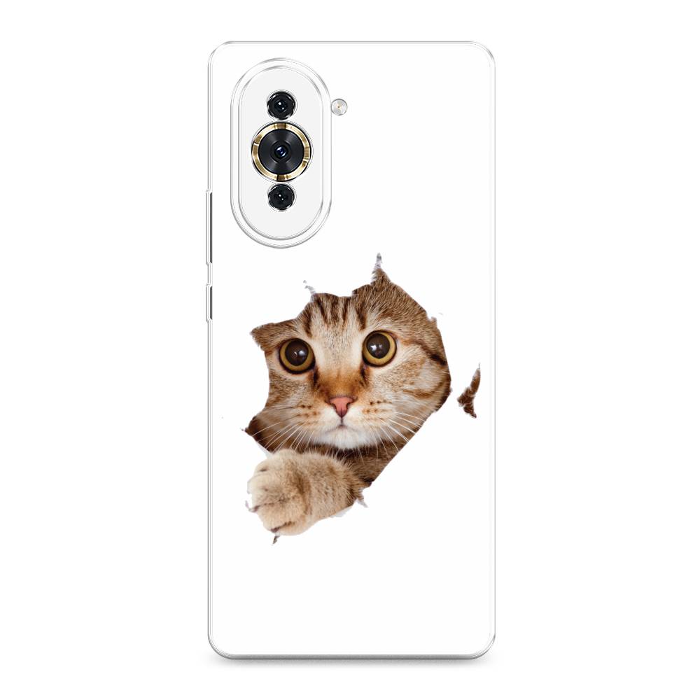 

Чехол для Huawei Nova 10 "Кот и бумага", Белый;коричневый, 6108950-1