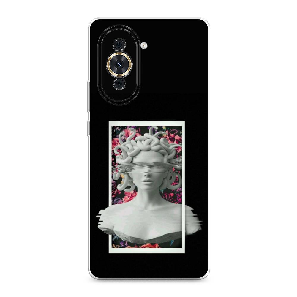 

Чехол для Huawei Nova 10 "Web Punk Медуза Горгона", Черный;серый, 6108950-6