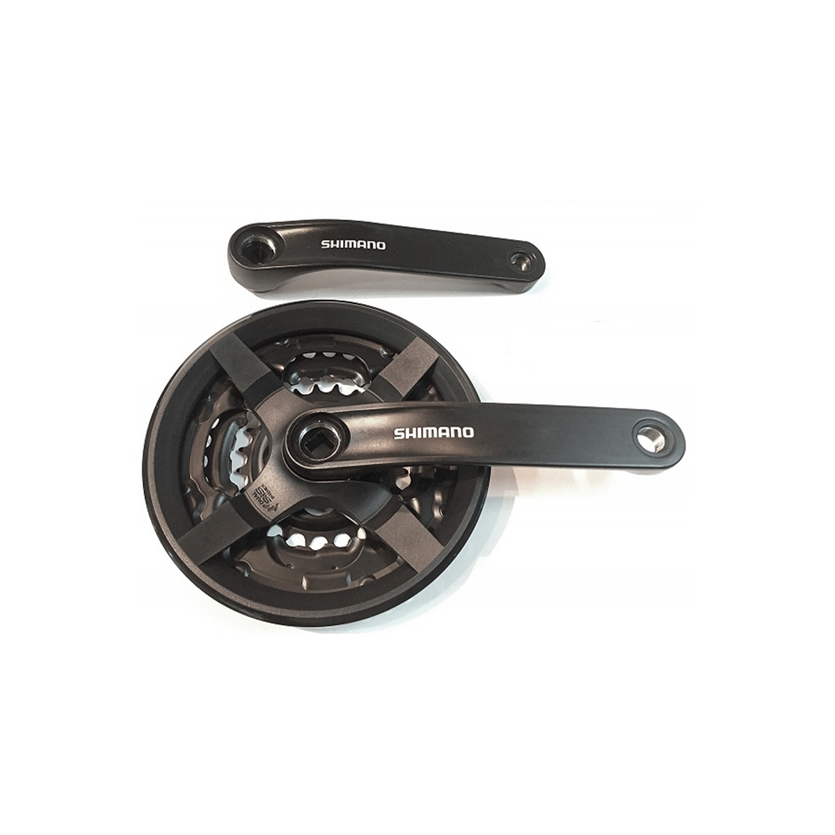 

Шатуны Shimano Tourney FCTY301, Черный, FCTY301