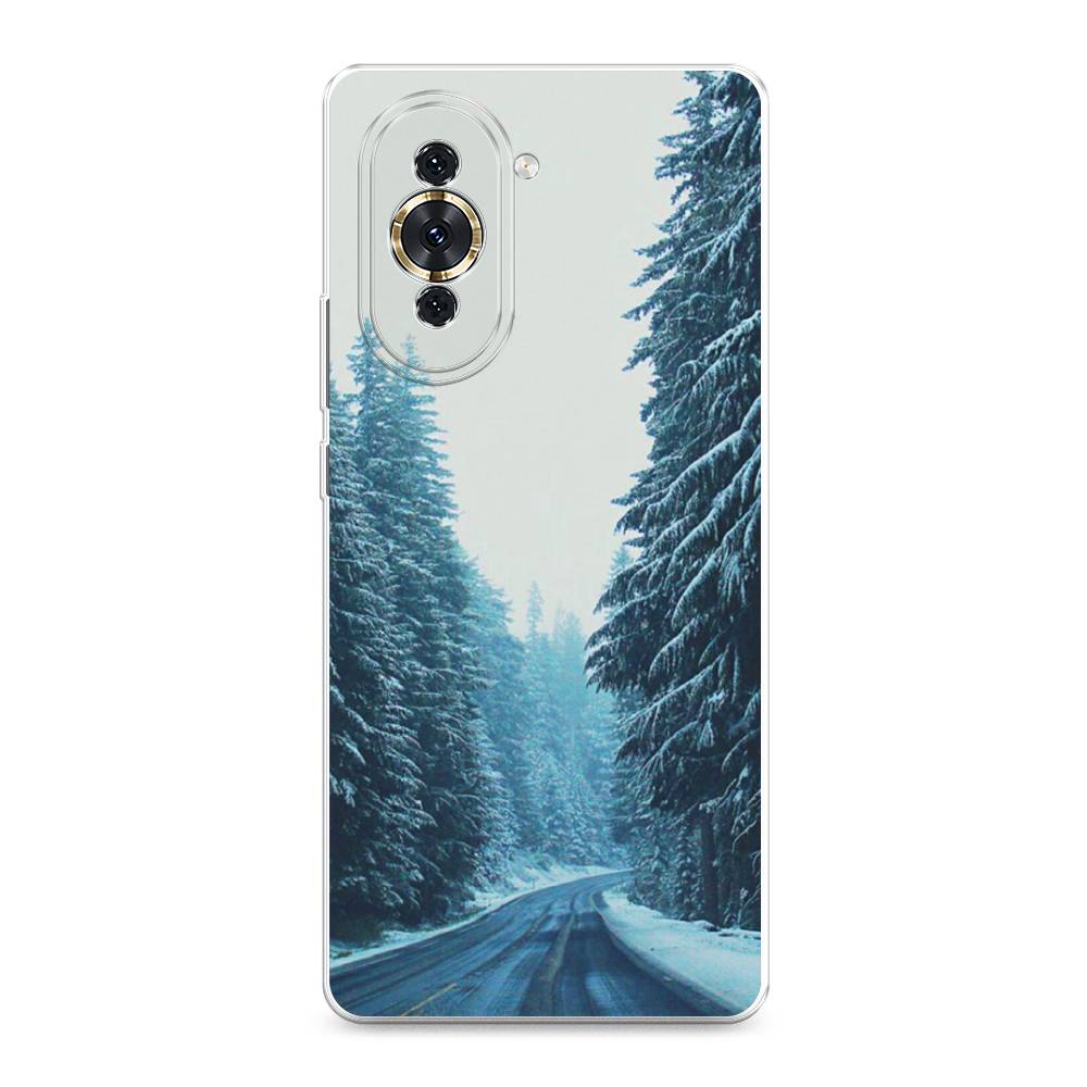 

Чехол для Huawei Nova 10 "Зима 9", Бежевый;голубой;черный, 6108950-2