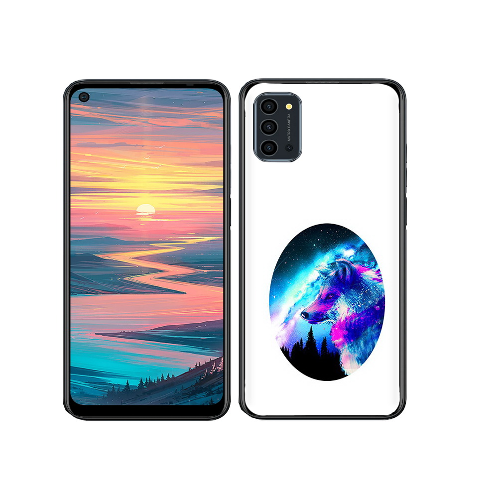 

Чехол MyPads Tocco для Oukitel K9 Pro голубой волк, Прозрачный, Tocco