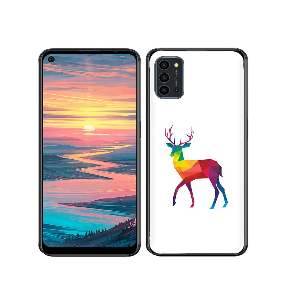 

Чехол MyPads Tocco для Oukitel K9 Pro геометрический олень, Прозрачный, Tocco