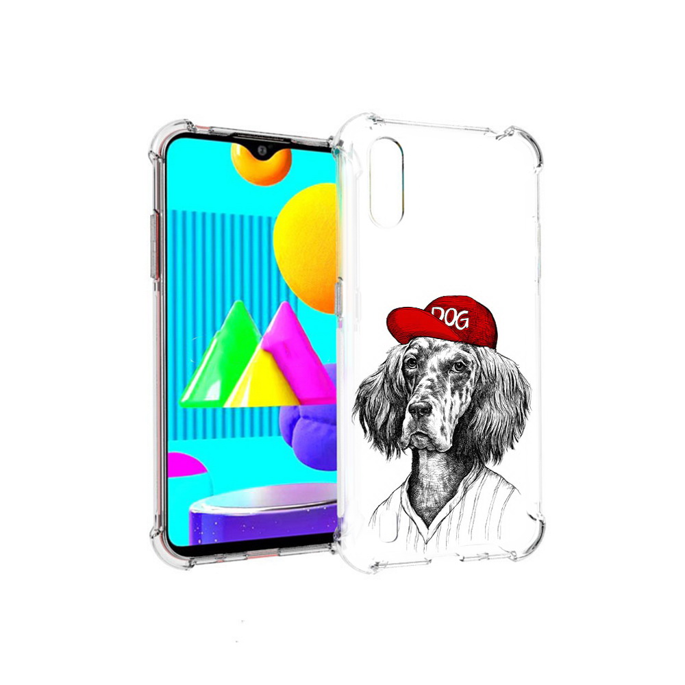 

Чехол MyPads Tocco для Samsung Galaxy M01 дог (PT151401.486.333), Прозрачный, Tocco
