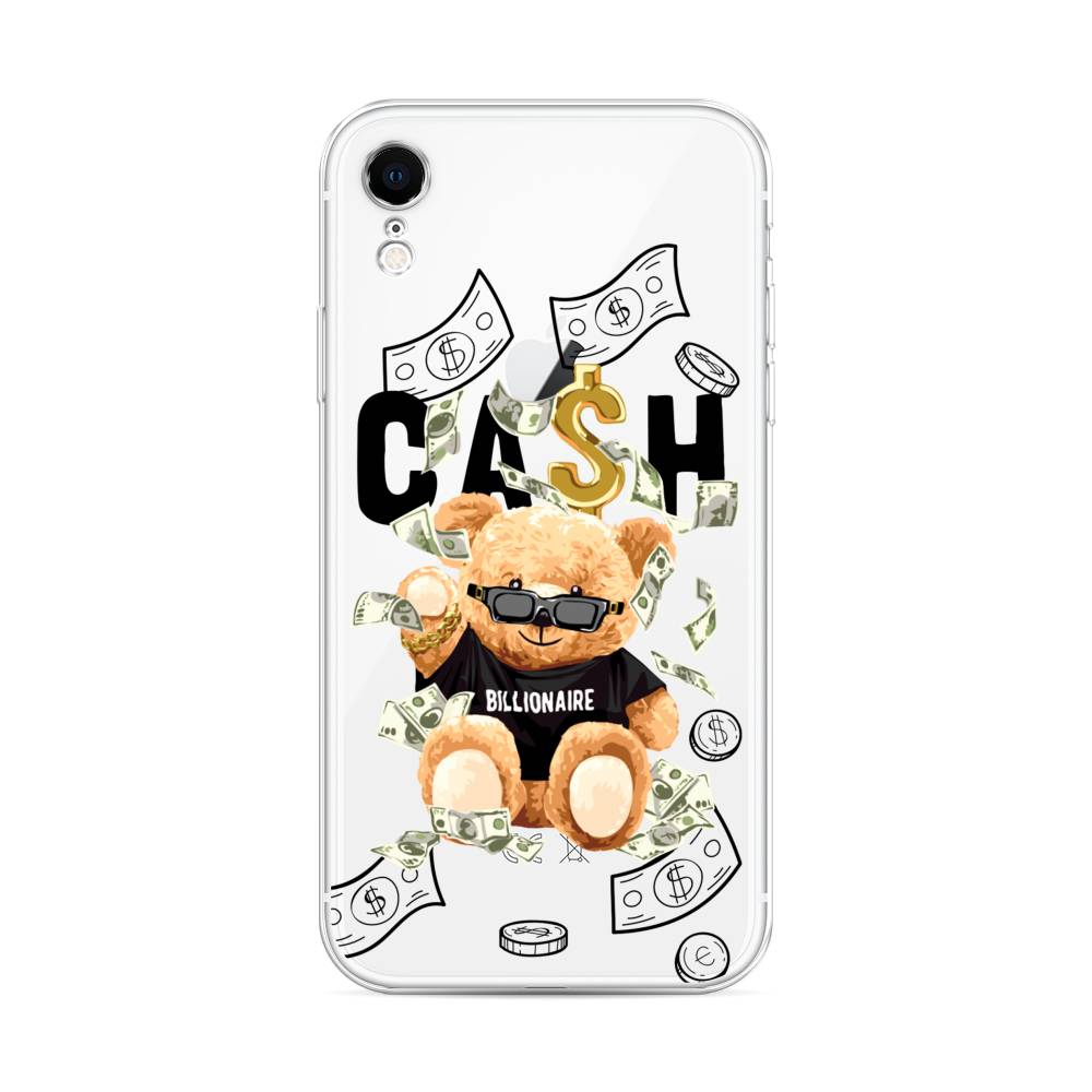 

Чехол на Apple iPhone XR "Big cash", Черный;серый;бежевый, 12050-6