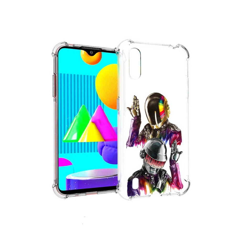

Чехол MyPads Tocco для Samsung Galaxy M01 диско космонавты (PT151401.486.329), Прозрачный, Tocco