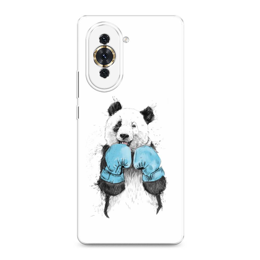 

Чехол для Huawei Nova 10 "Панда боксер", Голубой;белый;серый, 6108950-1