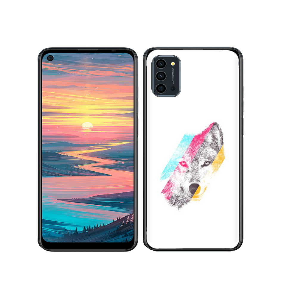 

Чехол MyPads Tocco для Oukitel K9 Pro волк градиент, Прозрачный, Tocco
