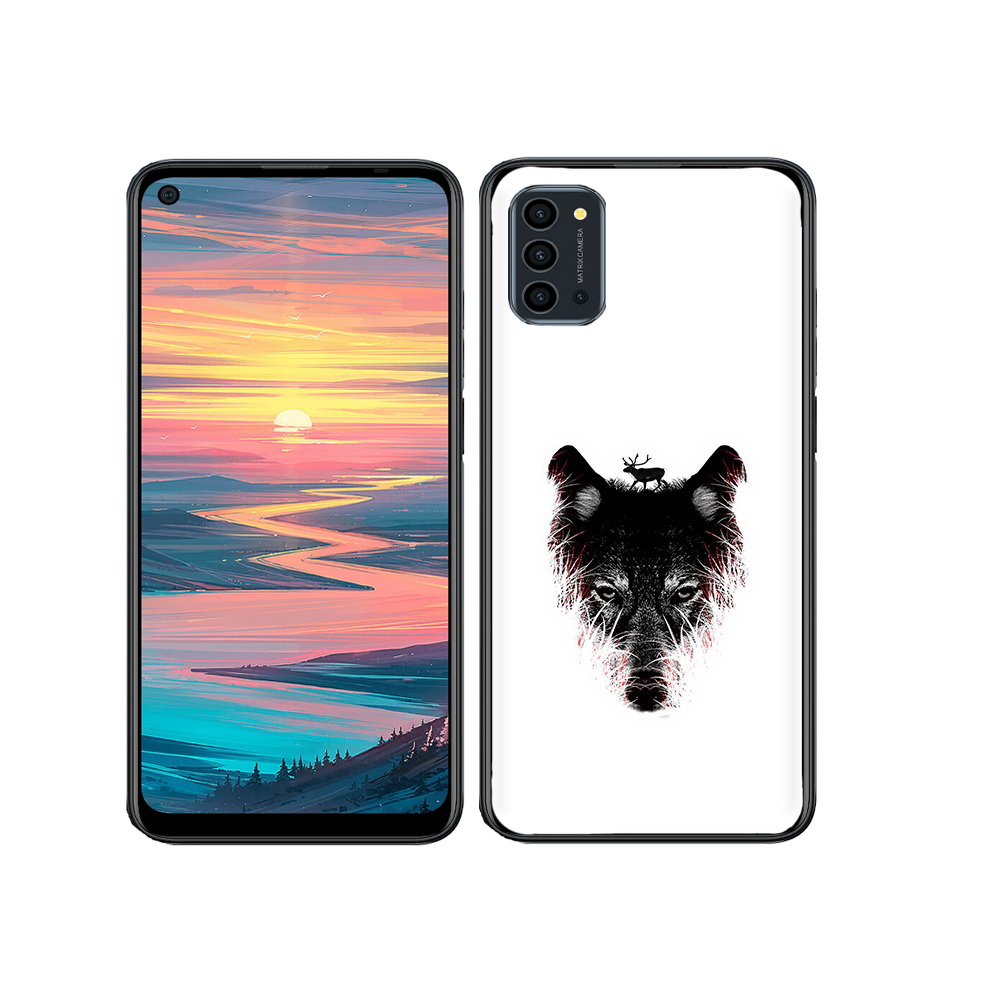 

Чехол MyPads Tocco для Oukitel K9 Pro волк в траве, Прозрачный, Tocco