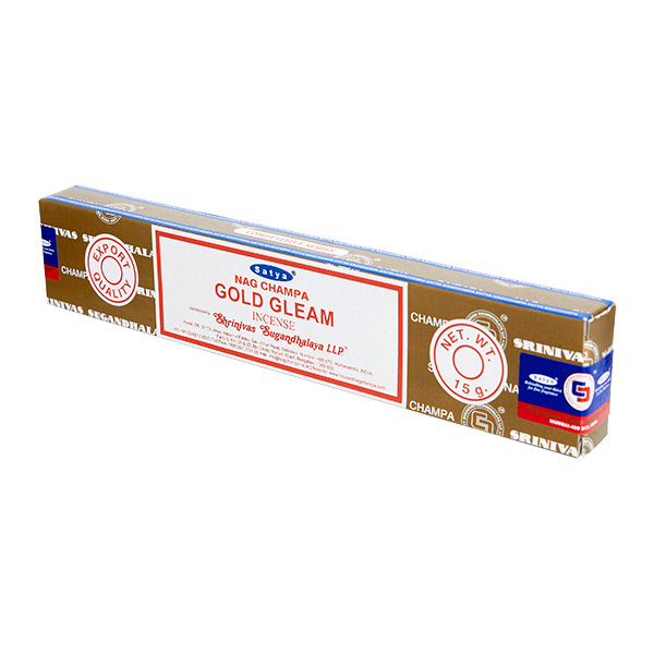 фото Благовоние золотой блеск (gold gleam incense sticks) satya | сатья 15г