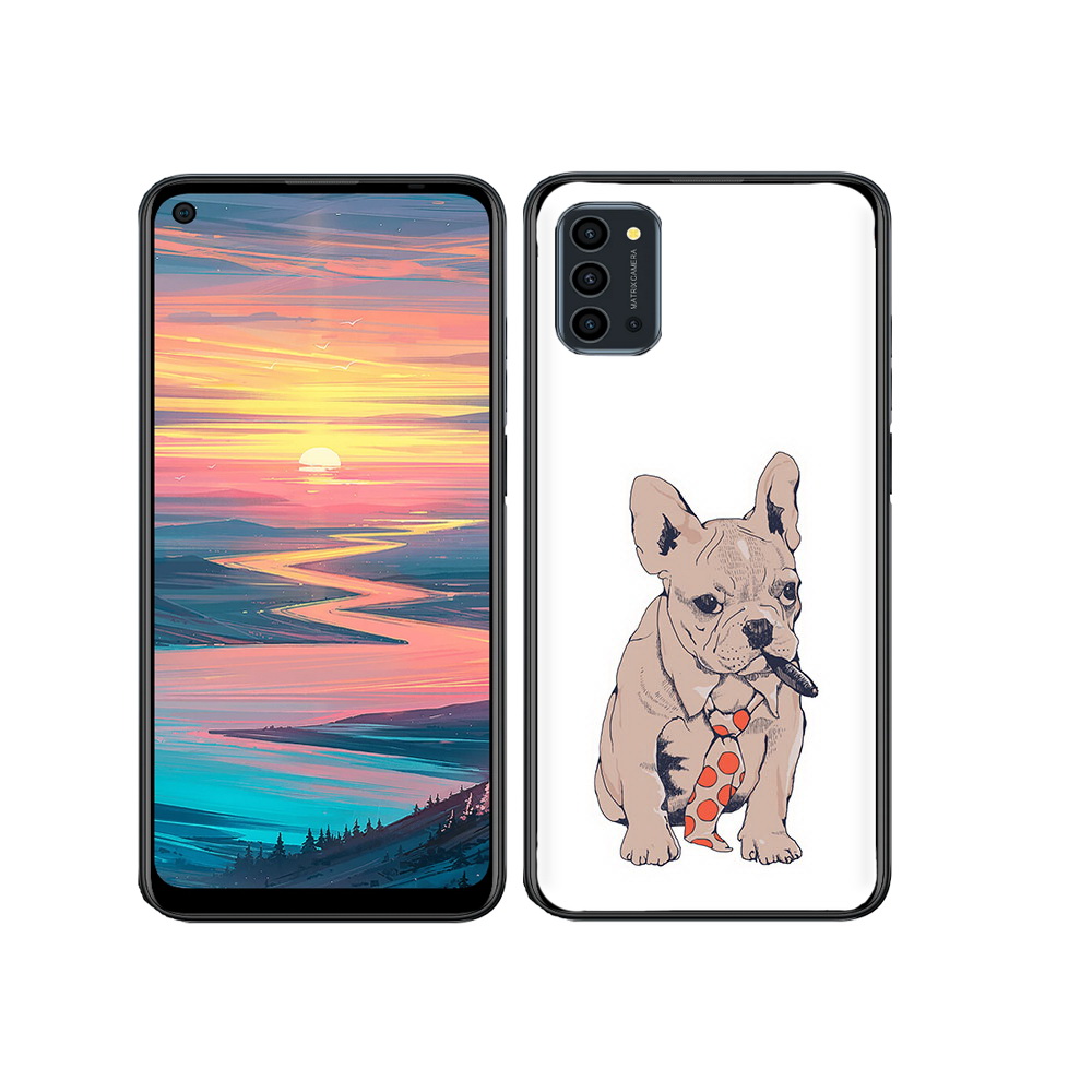 

Чехол MyPads Tocco для Oukitel K9 Pro бульдог с сигарой, Прозрачный, Tocco