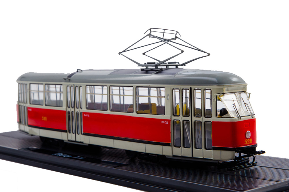 

Модель коллекционная SSM TATRA-T1 московский трамвай, Красный