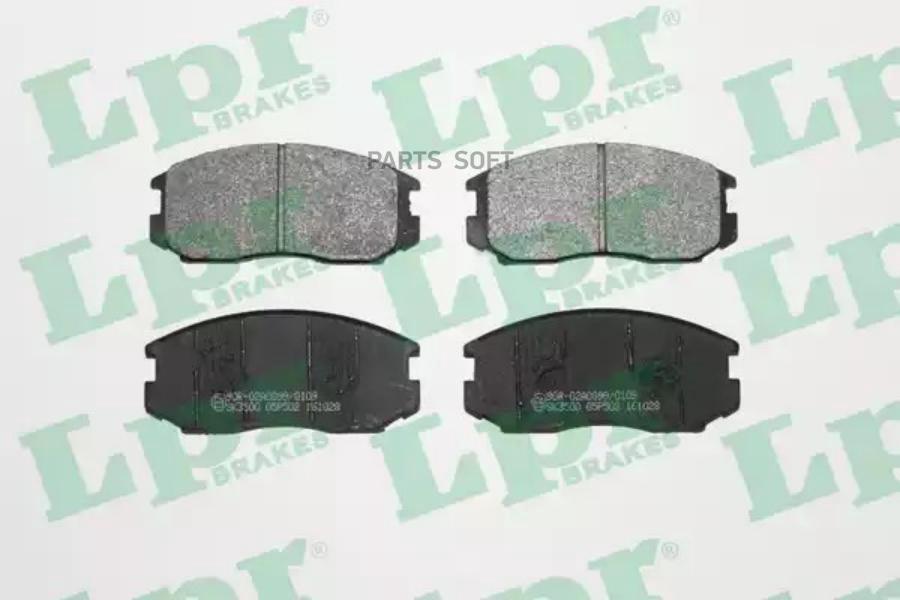 

Колодки Тормозные Mitsubishi Colt/Lancer 1.3-1.6 88-03 Передние Lpr арт. 05P502