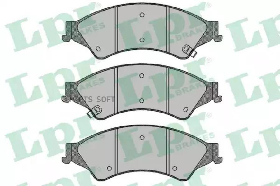 

Колодки Тормозные Ford Ranger 11- Передние Lpr арт. 05P1768