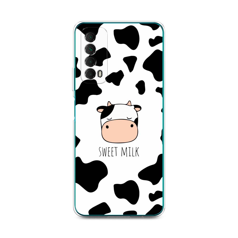

Чехол на Huawei P Smart 2021 "Sweet milk", Розовый;белый;черный, 6104750-1
