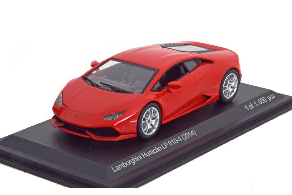 

Модель коллекционная WHITEBOX Lamborghini huracan LP610 4 red 2014