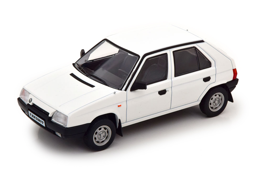 

Модель коллекционная WHITEBOX Skoda favorit 1989 white