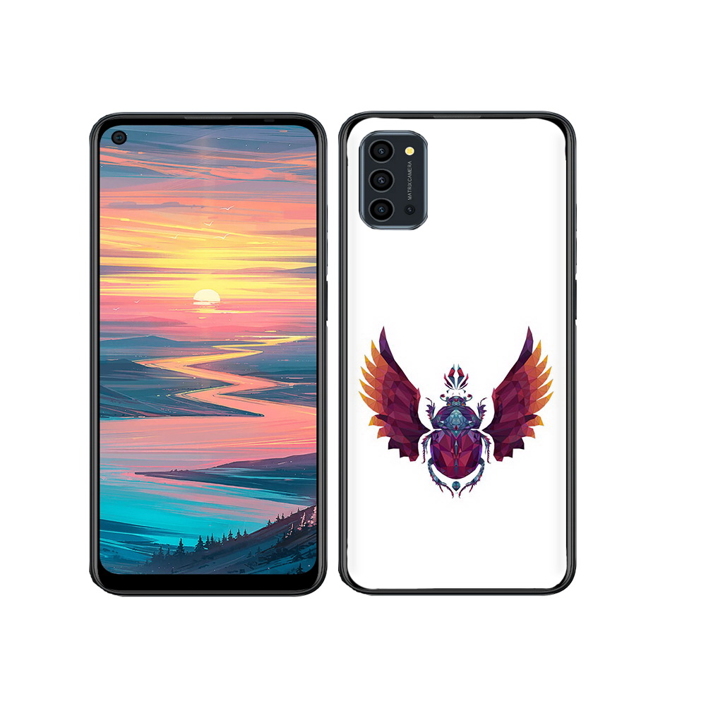 

Чехол MyPads Tocco для Oukitel K9 Pro алмазный скоробей, Прозрачный, Tocco