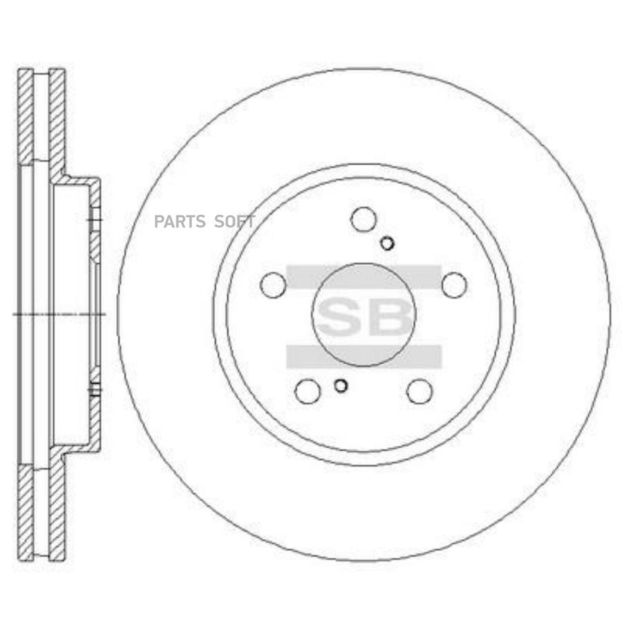 

Диск Тормозной Toyota Camry 01-06