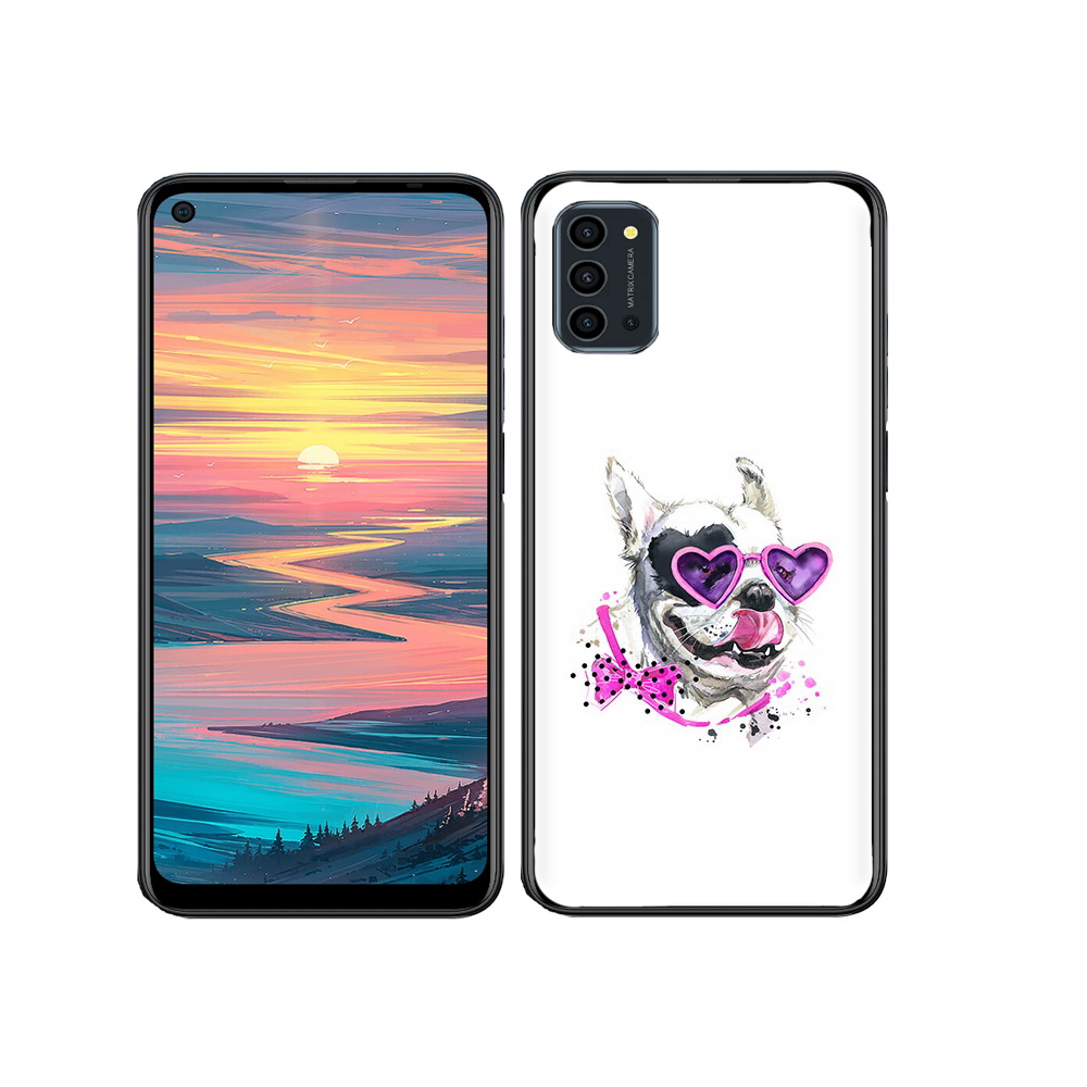 

Чехол MyPads Tocco для Oukitel K9 Pro акварельный пёс, Прозрачный, Tocco