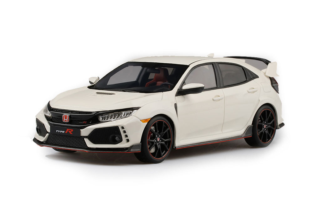 

Модель коллекционная Honda civic type r championship 2018 white limited edition 999 pcs, Белый