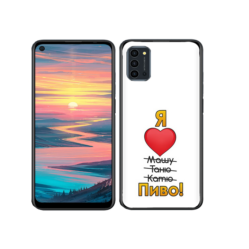 

Чехол MyPads Tocco для Oukitel K9 Pro Я люблю машу таню катю пиво, Прозрачный, Tocco