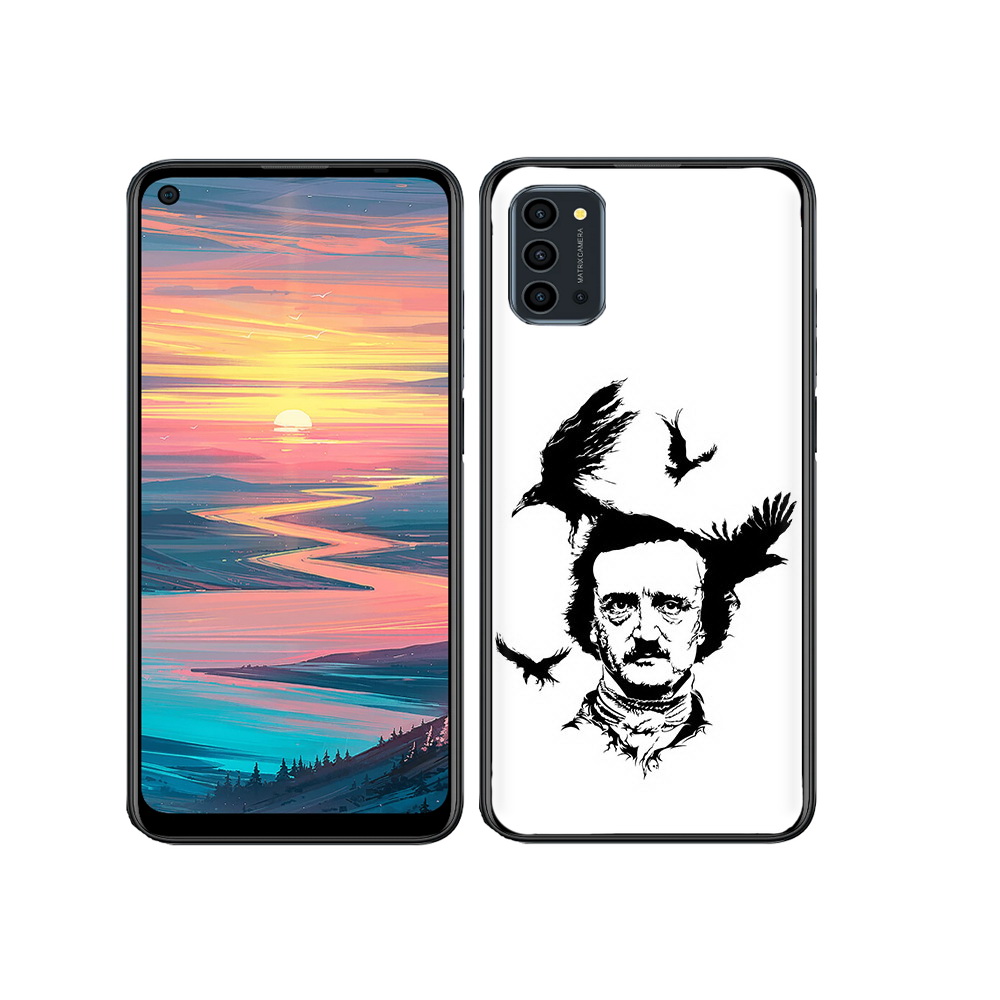 

Чехол MyPads Tocco для Oukitel K9 Pro Эдгар Аллан черно белый, Прозрачный, Tocco