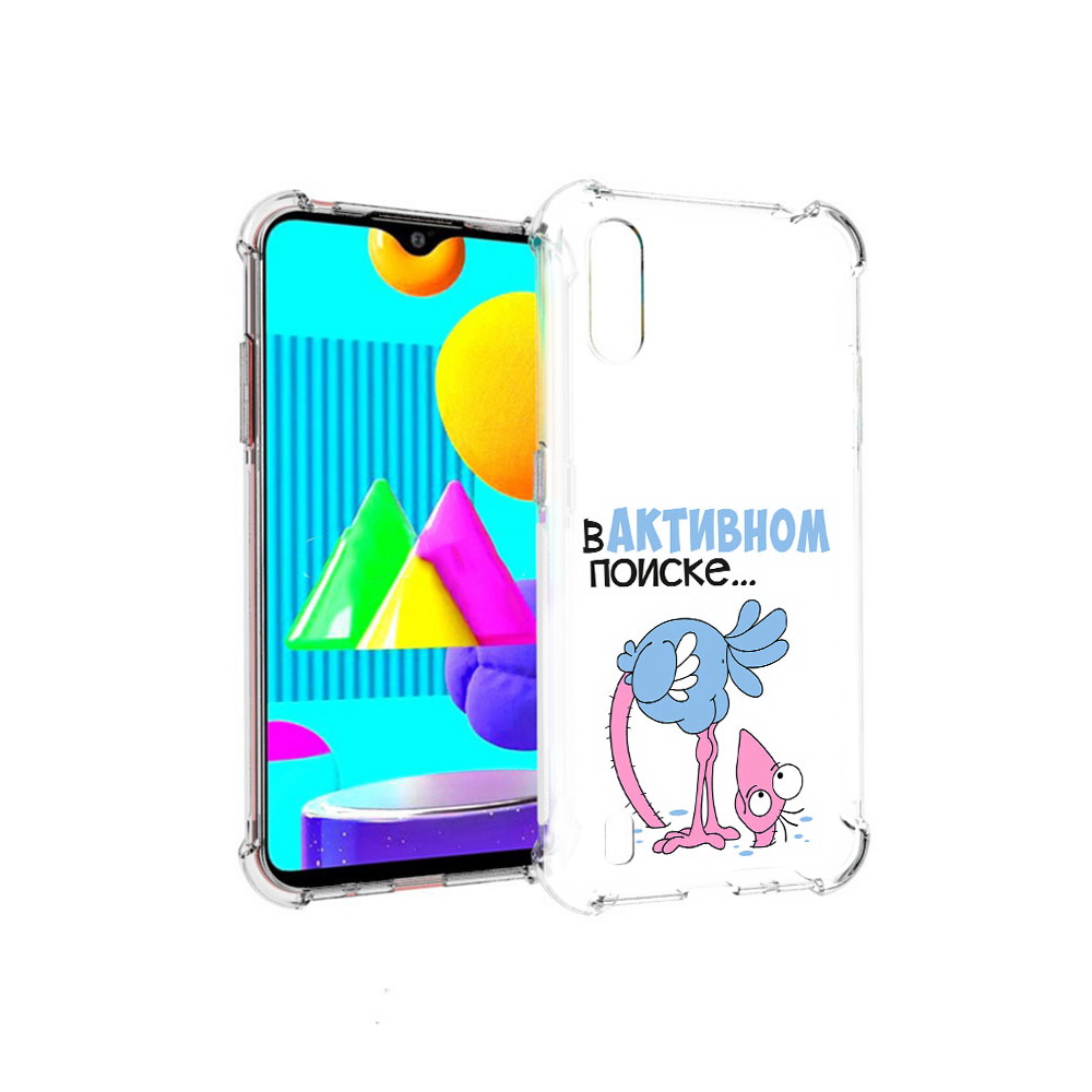 

Чехол MyPads Tocco для Samsung Galaxy M01 в активном поиске (PT151401.486.255), Прозрачный, Tocco