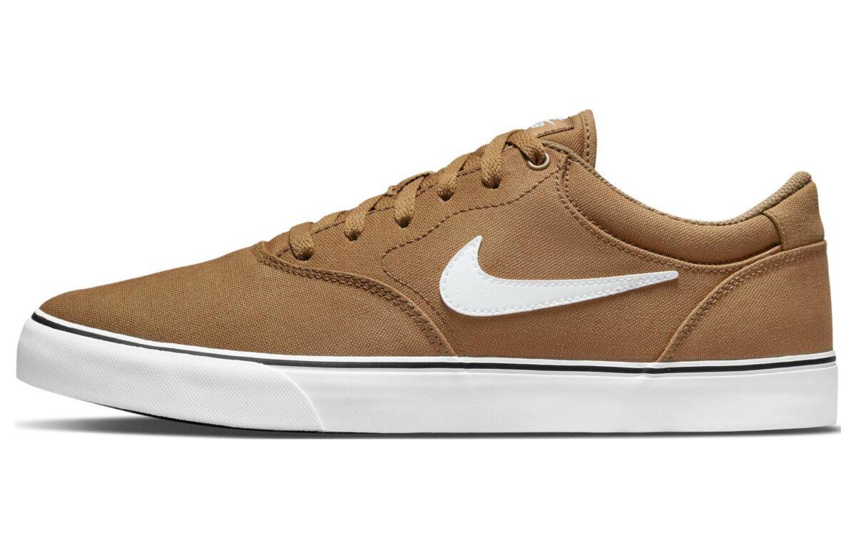 

Кеды унисекс Nike SB Chron 2 коричневые 45 EU, Коричневый, SB Chron 2