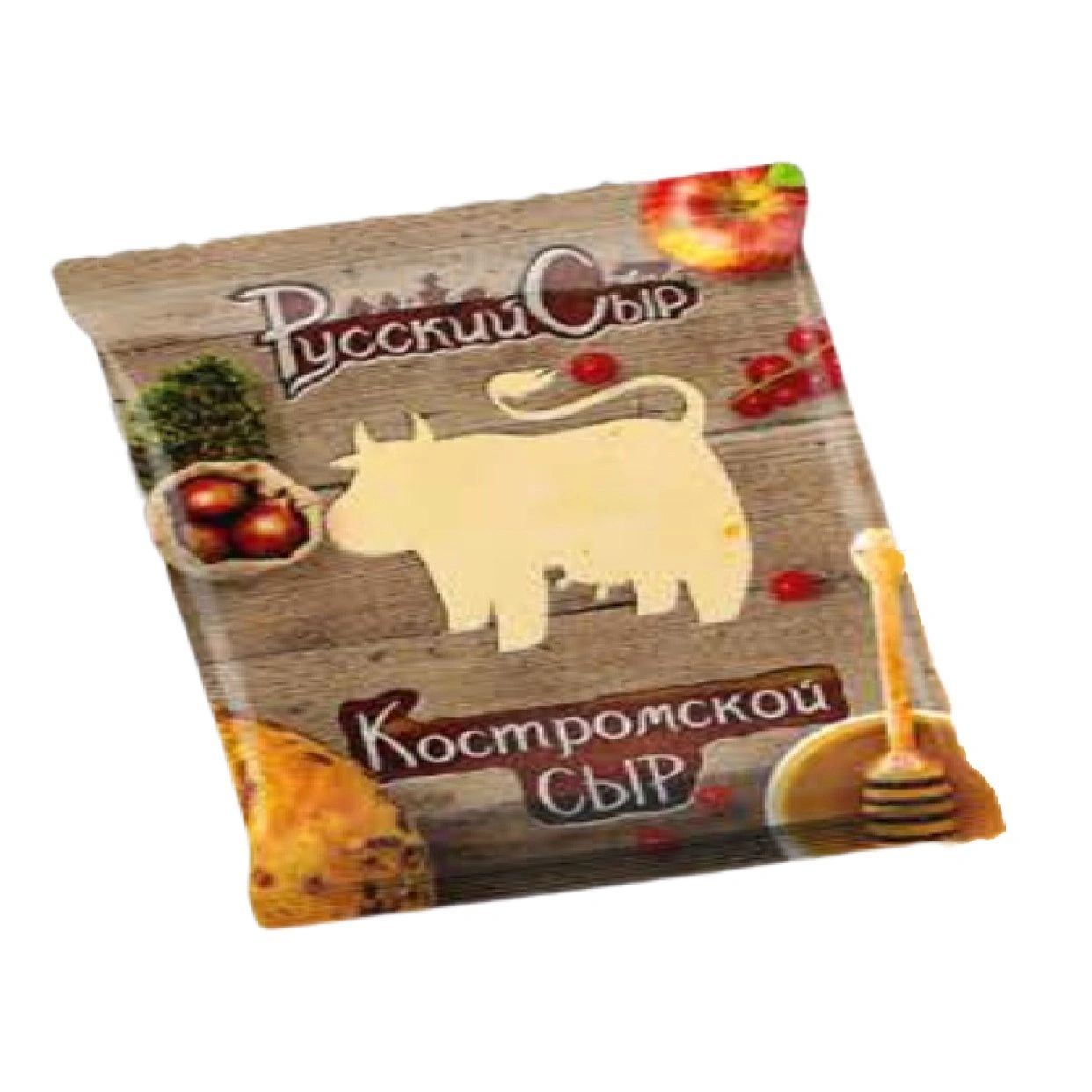 

Сыр полутвердый Русский сыр Костромской 45%
