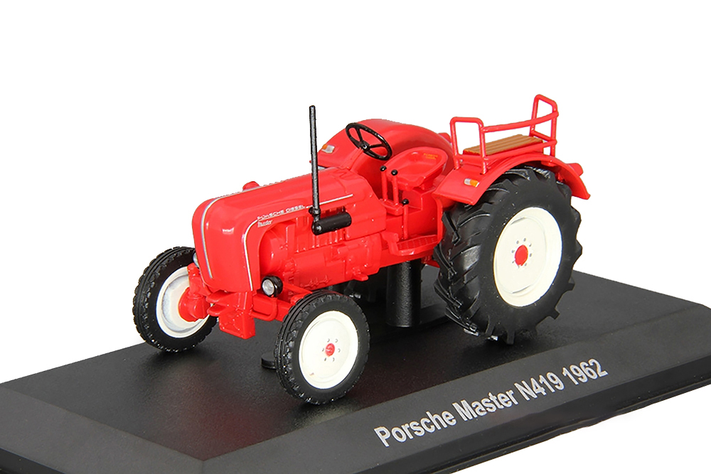 

Tractor porsche master N419 red / порше мастер Н419 (журнал тракторы #72), Красный