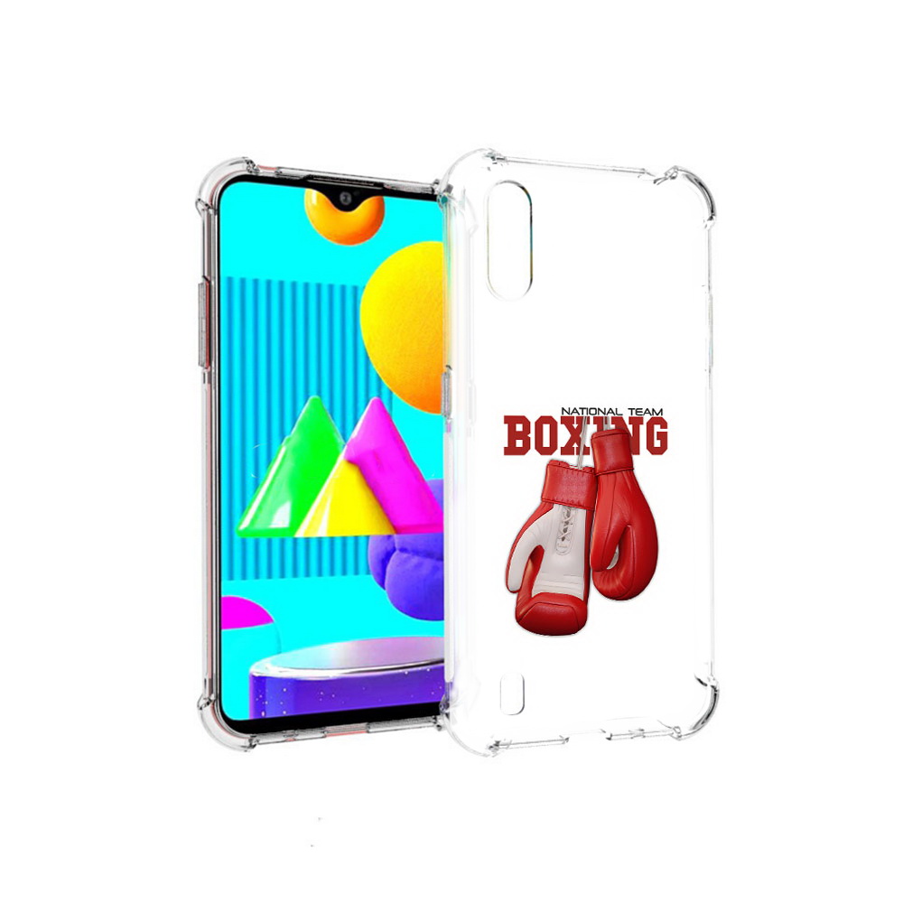 фото Чехол mypads tocco для samsung galaxy m01 боксерские перчатки (pt151401.486.244)