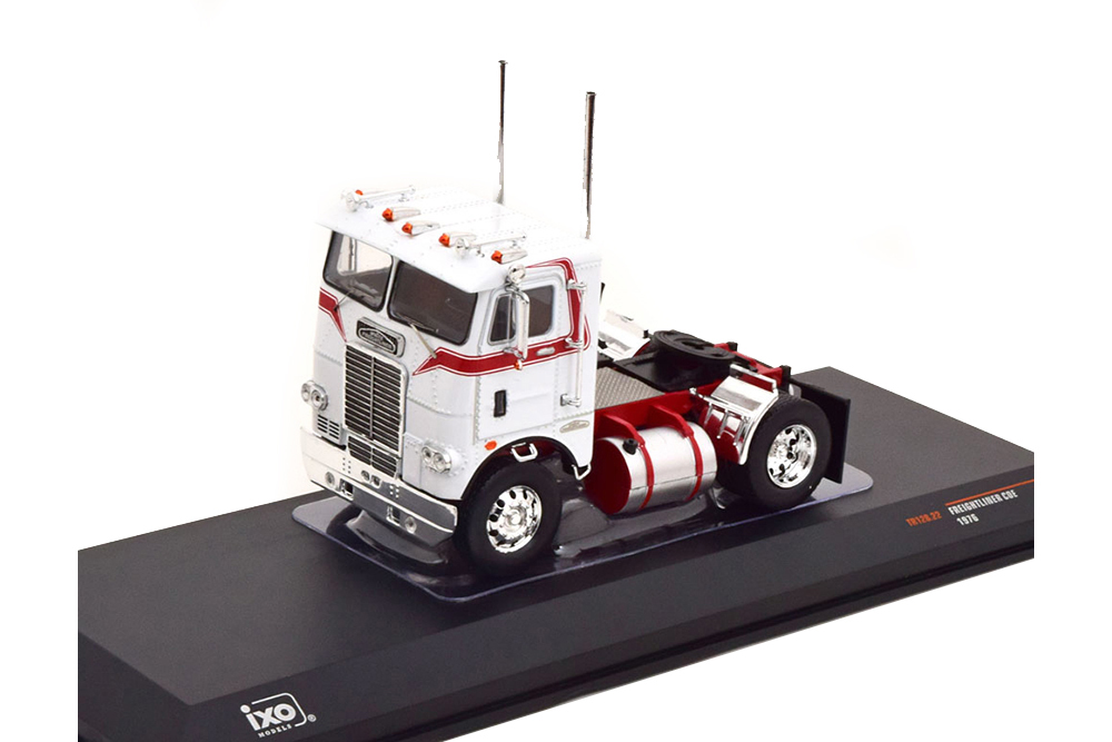

Модель коллекционная IXO Freightliner coe 1976 white/red, Белый
