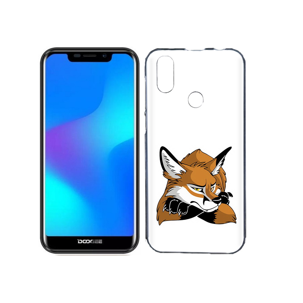 

Чехол MyPads Tocco для Doogee X70 фокс, Прозрачный, Tocco
